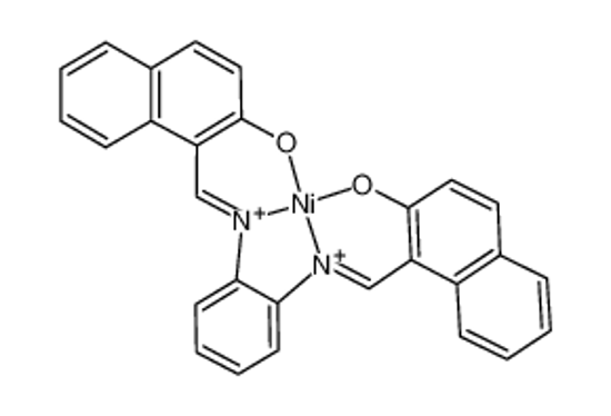 Picture of (1,1'-[o-phenylenebis(nitrilomethylidyne)]di-2-naphtholato-κ4O,N,N',O')nickel(II)