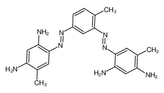 Picture of 4-[[3-[(2,4-diamino-5-methylphenyl)diazenyl]-4-methylphenyl]diazenyl]-6-methylbenzene-1,3-diamine