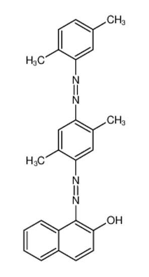 Picture of 1-(2,5-dimethyl-4-(2,5-dimethylphenylazo)phenylazo)-2-naphthol