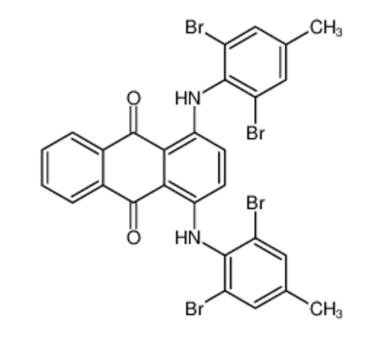 Picture of 1,4-Bis[(2,6-dibromo-4-methylphenyl)amino]-9,10-anthraquinone