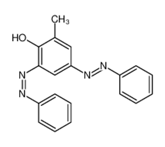 Picture of (6E)-2-methyl-4-phenyldiazenyl-6-(phenylhydrazinylidene)cyclohexa-2,4-dien-1-one