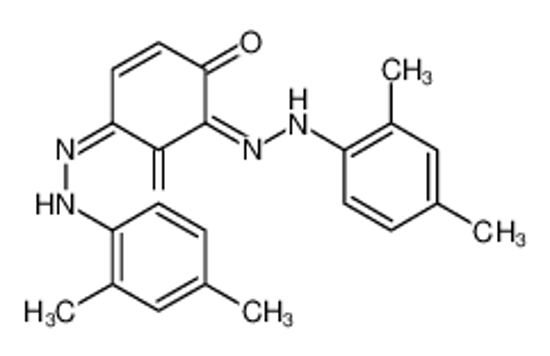 Picture of (2E,6Z)-2,6-bis[(2,4-dimethylphenyl)hydrazinylidene]cyclohex-4-ene-1,3-dione
