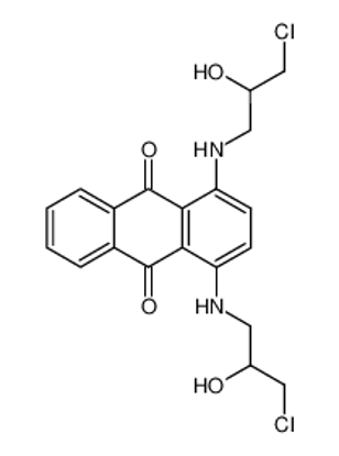 Picture of 1,4-bis[(3-chloro-2-hydroxypropyl)amino]-9,10-anthracenedione