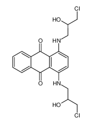 Изображение 1,4-bis[(3-chloro-2-hydroxypropyl)amino]-9,10-anthracenedione