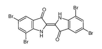 Show details for (2Z)-5,7-dibromo-2-(5,7-dibromo-3-oxo-1H-indol-2-ylidene)-1H-indol-3-one