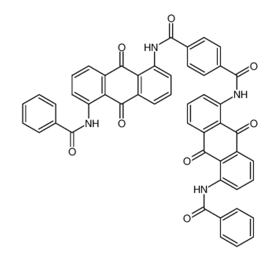Picture of 1-N,4-N-bis(5-benzamido-9,10-dioxoanthracen-1-yl)benzene-1,4-dicarboxamide