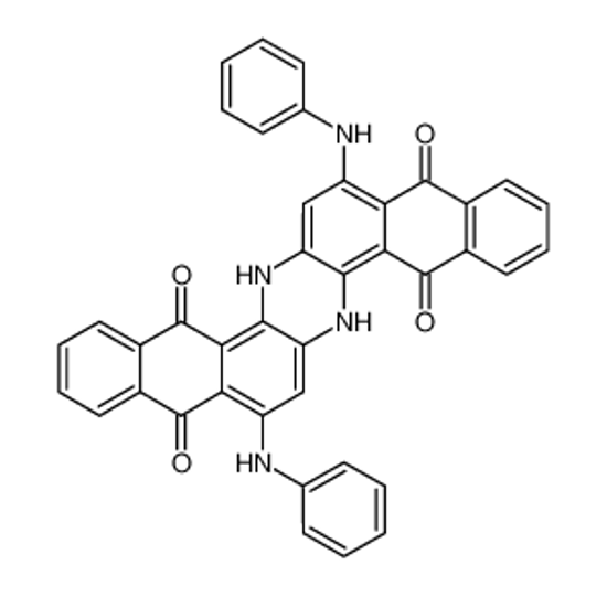 Picture of 8,17-dianilino-6,15-dihydro-dinaphtho[2,3-a:2',3'-h]phenazine-5,9,14,18-tetraone