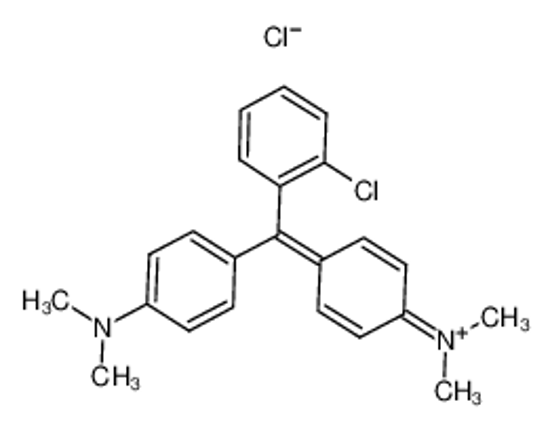 Picture of [4-[(2-chlorophenyl)-[4-(dimethylamino)phenyl]methylidene]cyclohexa-2,5-dien-1-ylidene]-dimethylazanium,chloride