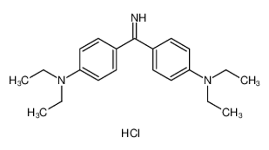 Изображение 4,4'-Bis(diethylamino)benzophenone imine hydrochloride