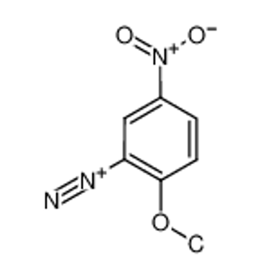 Picture of 2-methoxy-5-nitrobenzenediazonium