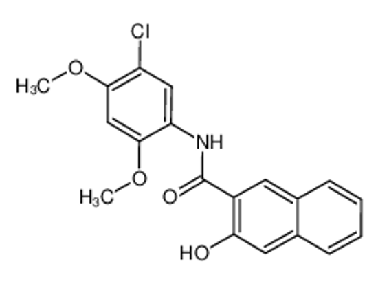 Picture of 5'-Chloro-3-hydroxy-2',4'-dimethoxy-2-naphthanilide