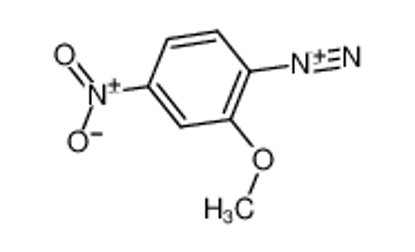 Imagem de 2-methoxy-4-nitrobenzenediazonium