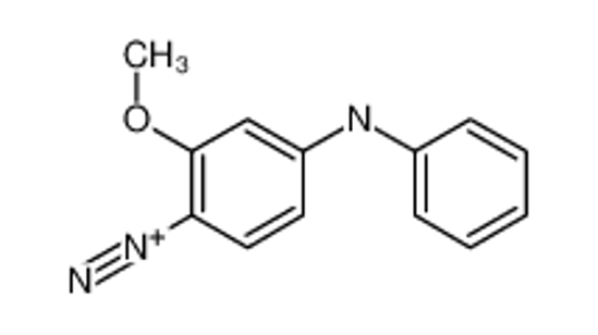 Imagem de 4-anilino-2-methoxybenzenediazonium