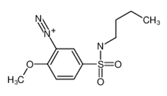 Picture of 5-(butylsulfamoyl)-2-methoxybenzenediazonium