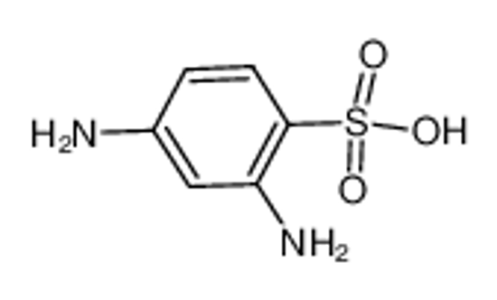 Picture of 2,4-Diaminobenzenesulfonic acid
