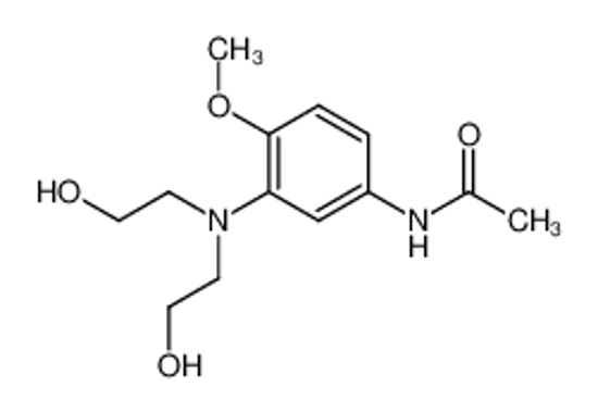 Picture of N-[3-[bis(2-hydroxyethyl)amino]-4-methoxyphenyl]acetamide