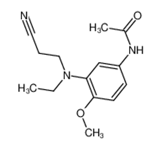 Picture of N-[3-[2-cyanoethyl(ethyl)amino]-4-methoxyphenyl]acetamide