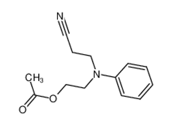 Picture of 2-[N-(2-Cyanoethyl)anilino]ethyl acetate