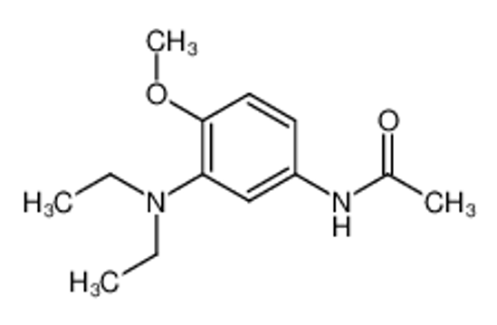 Picture of N-[3-(diethylamino)-4-methoxyphenyl]acetamide