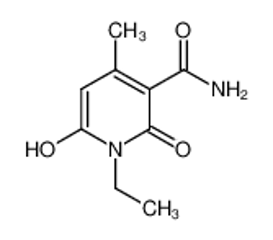 Picture of 1-Ethyl-6-hydroxy-4-methyl-2-oxo-1,2-dihydropyridine-3-carboxamide
