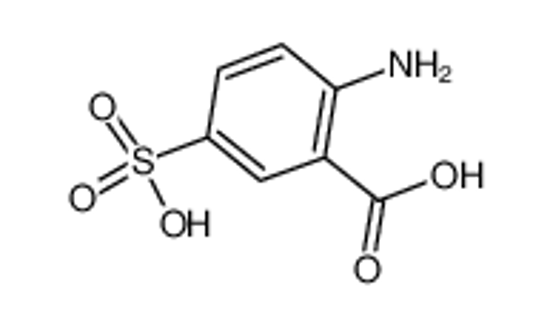 Picture of 2-amino-5-sulfobenzoic acid
