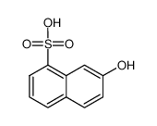 Picture of 7-hydroxynaphthalene-1-sulfonic acid