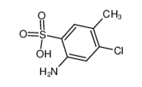 Picture of 2-amino-4-chloro-5-methylbenzenesulfonic acid