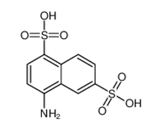Picture of 4-aminonaphthalene-1,6-disulfonic acid