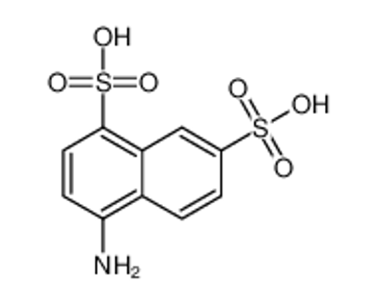 Picture of 4-aminonaphthalene-1,7-disulfonic acid