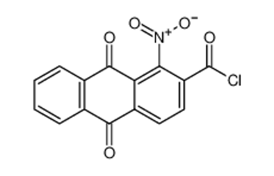 Picture of 1-nitro-9,10-dioxoanthracene-2-carbonyl chloride