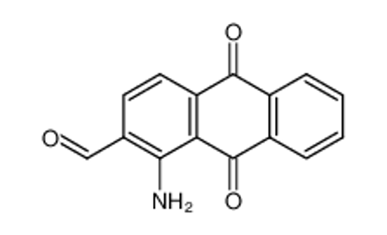 Picture of 1-amino-9,10-dioxoanthracene-2-carbaldehyde