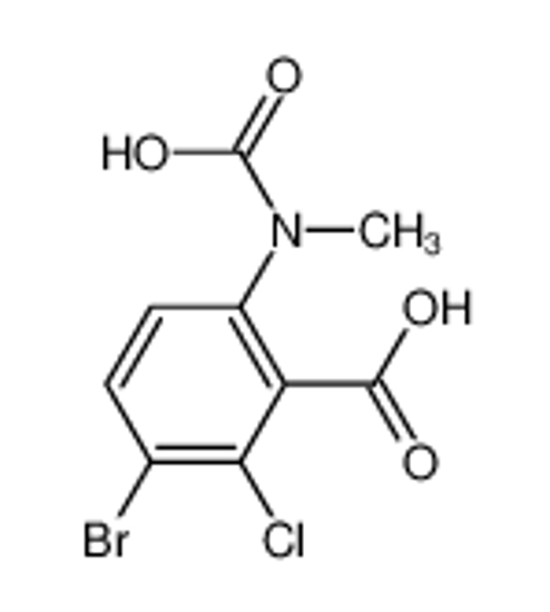 Picture of 3-bromo-6-(carboxymethylamino)-2-chlorobenzoic acid