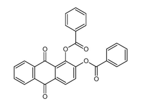 Picture of 1,2-dihydroxyanthraquinone dibenzoate