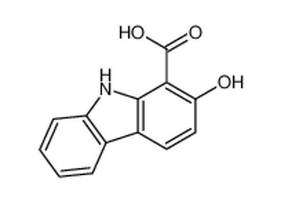 Picture of 2-hydroxy-9H-carbazole-1-carboxylic acid