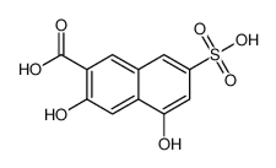 Picture of 3,5-dihydroxy-7-sulfo-2-naphthoic acid