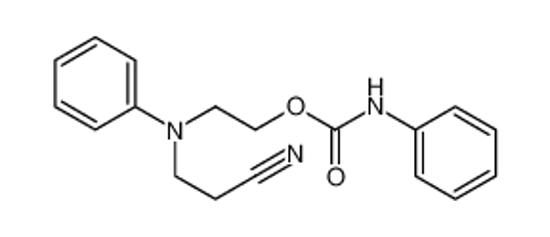 Picture of 2-[N-(2-cyanoethyl)anilino]ethyl N-phenylcarbamate