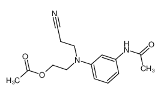 Picture of 2-[3-acetamido-N-(2-cyanoethyl)anilino]ethyl acetate