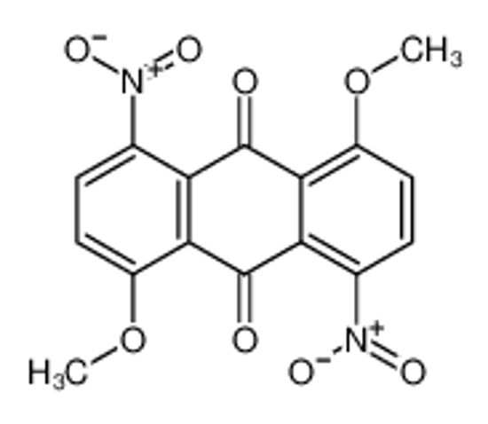 Picture of 1,5-dimethoxy-4,8-dinitroanthracene-9,10-dione
