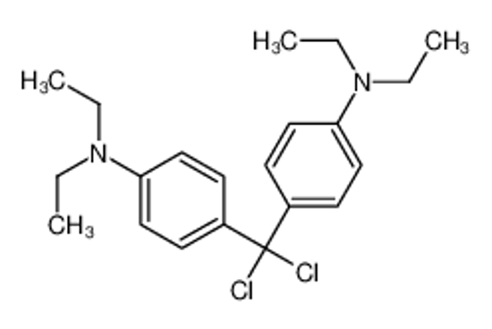 Picture of 4-[dichloro-[4-(diethylamino)phenyl]methyl]-N,N-diethylaniline