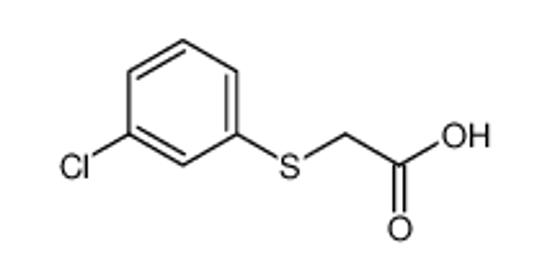 Picture of 2-(3-chlorophenyl)sulfanylacetic acid