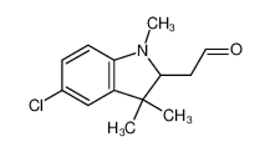 Picture of 2-(5-chloro-1,3,3-trimethyl-2H-indol-2-yl)acetaldehyde