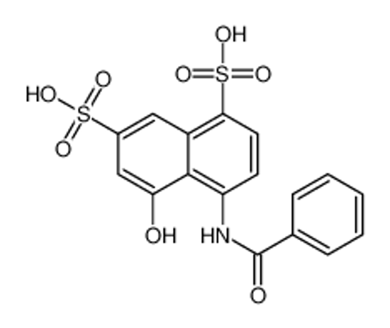 Imagem de 4-benzamido-5-hydroxynaphthalene-1,7-disulfonic acid