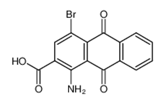 Imagem de 1-amino-4-bromo-9,10-dioxoanthracene-2-carboxylic acid