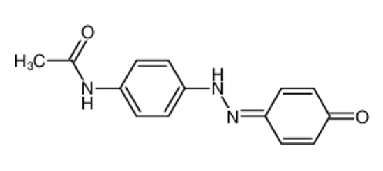 Imagem de Acetamide,N-[4-[(4-oxo-2,5-cyclohexadien-1-ylidene)hydrazino]phenyl]-
