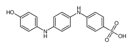 Picture of 4-[4-(4-hydroxyanilino)anilino]benzenesulfonic acid