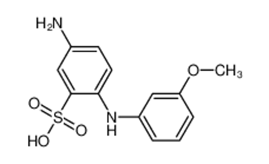 Picture of 4-amino-3'-methoxydiphenylamine-2-sulfonic acid