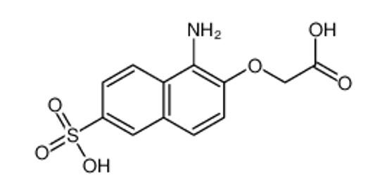 Picture of 2-(1-amino-6-sulfonaphthalen-2-yl)oxyacetic acid
