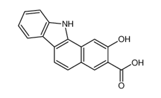 Picture of 2-hydroxy-11H-benzo[a]carbazole-3-carboxylic acid