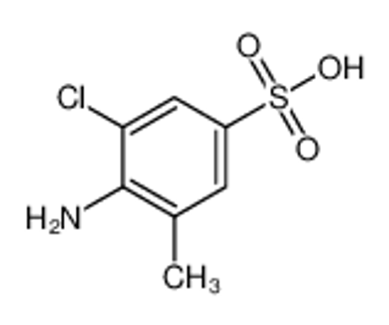 Picture of 4-amino-3-chloro-5-methylbenzenesulfonic acid