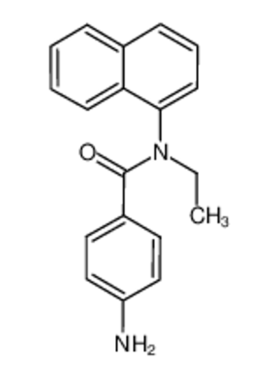 Imagem de 4-amino-N-ethyl-N-naphthalen-1-ylbenzamide